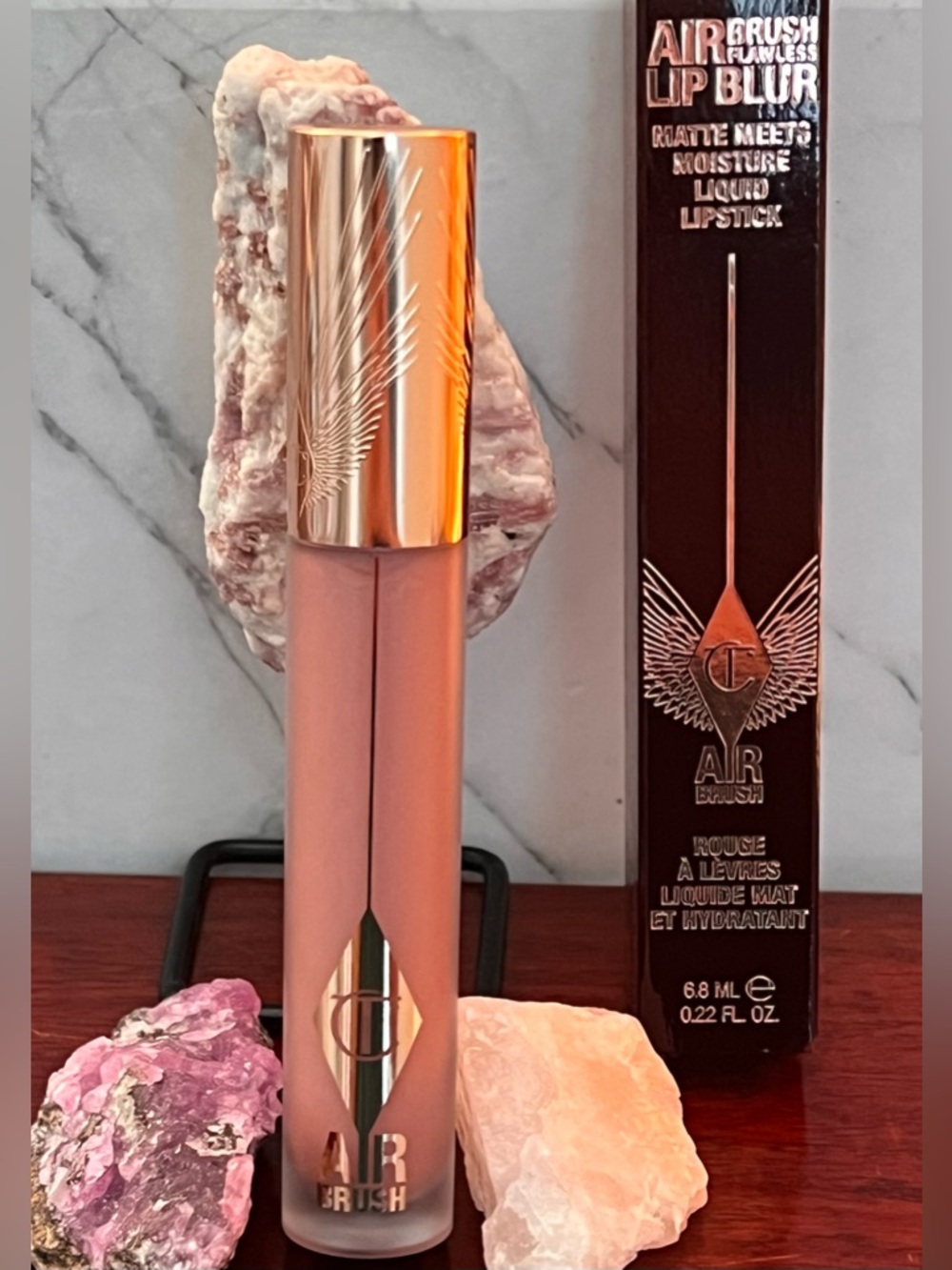 Charlotte Tilbury CT Airbrush Lip Flawless lip ~ PILLOW TALK BLUR full size